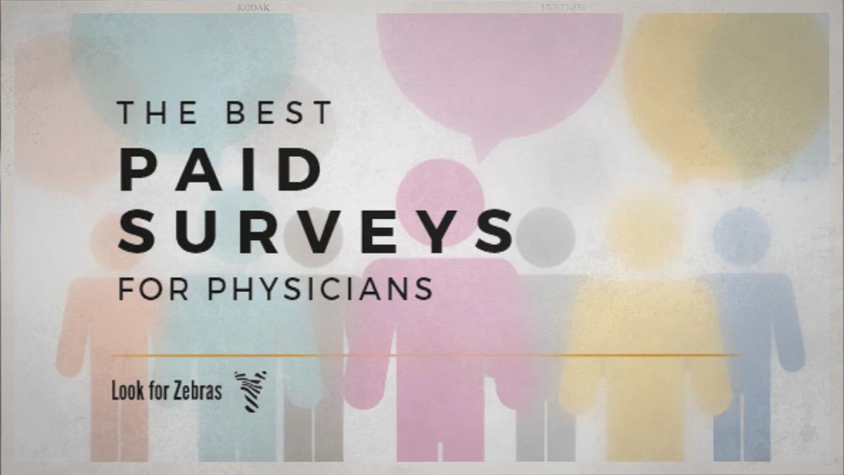 'Video thumbnail for 5 Best Paid Medical Survey Sites: Lucrative Side Gig For Physicians (Updated 2021)'