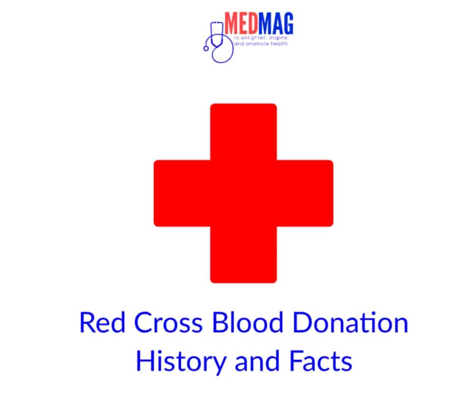 Red Cross blood donation history
