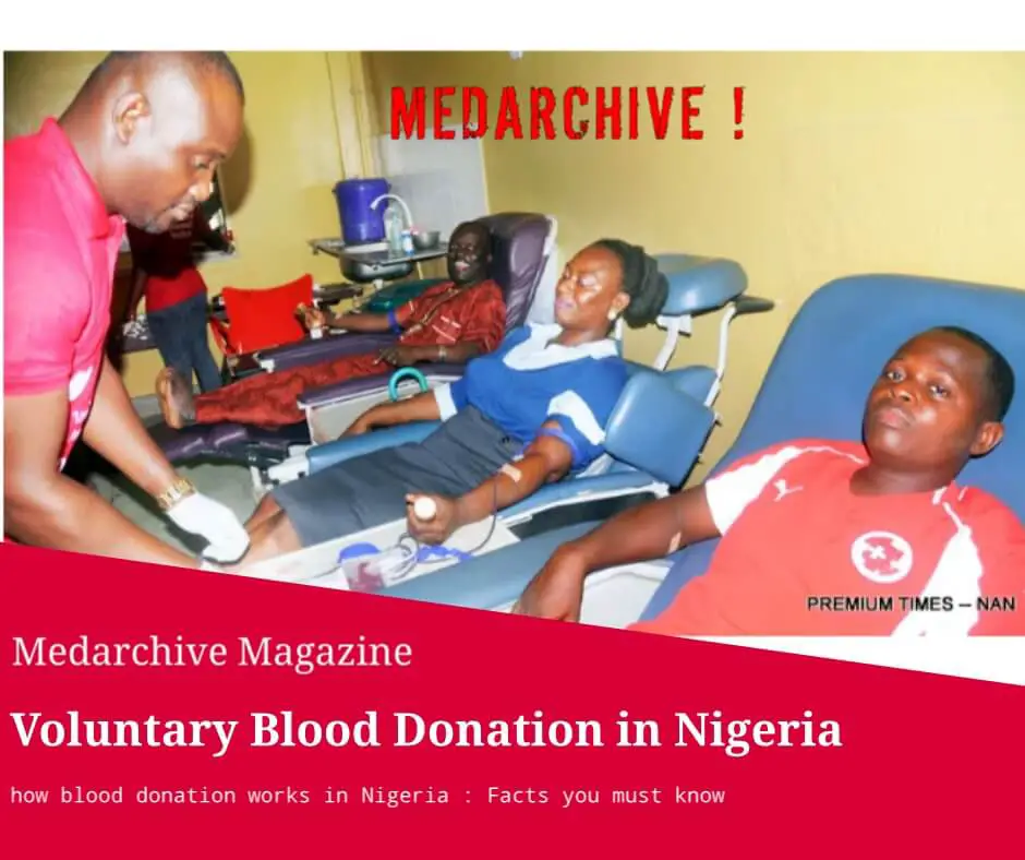 List of Blood Banks in Nigeria and blood donation centers by states