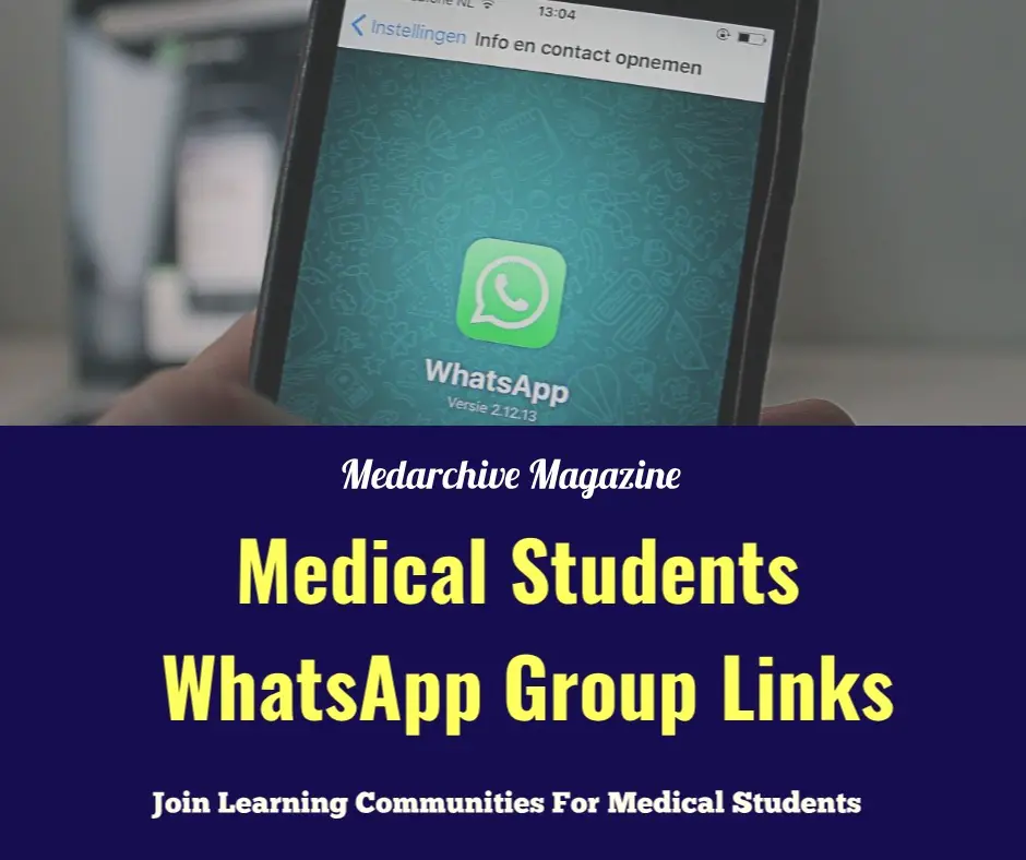 Whatsapp groups for medical students