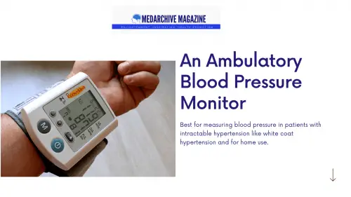 An ambulatory blood pressure monitor