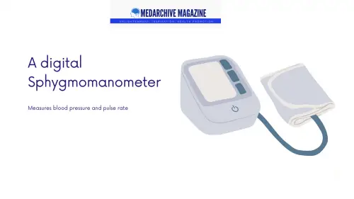 A digital sphygmomanometer
