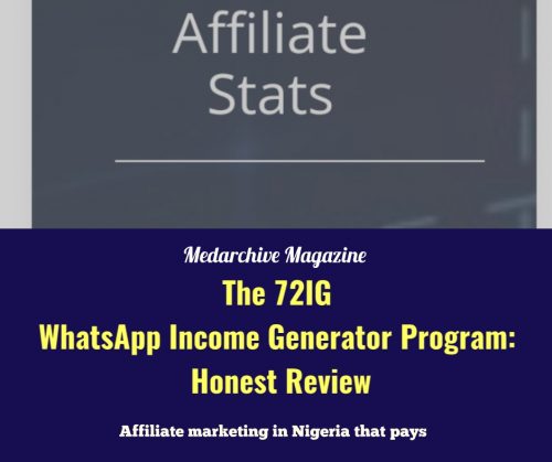 72Ig Whatsapp income generator program