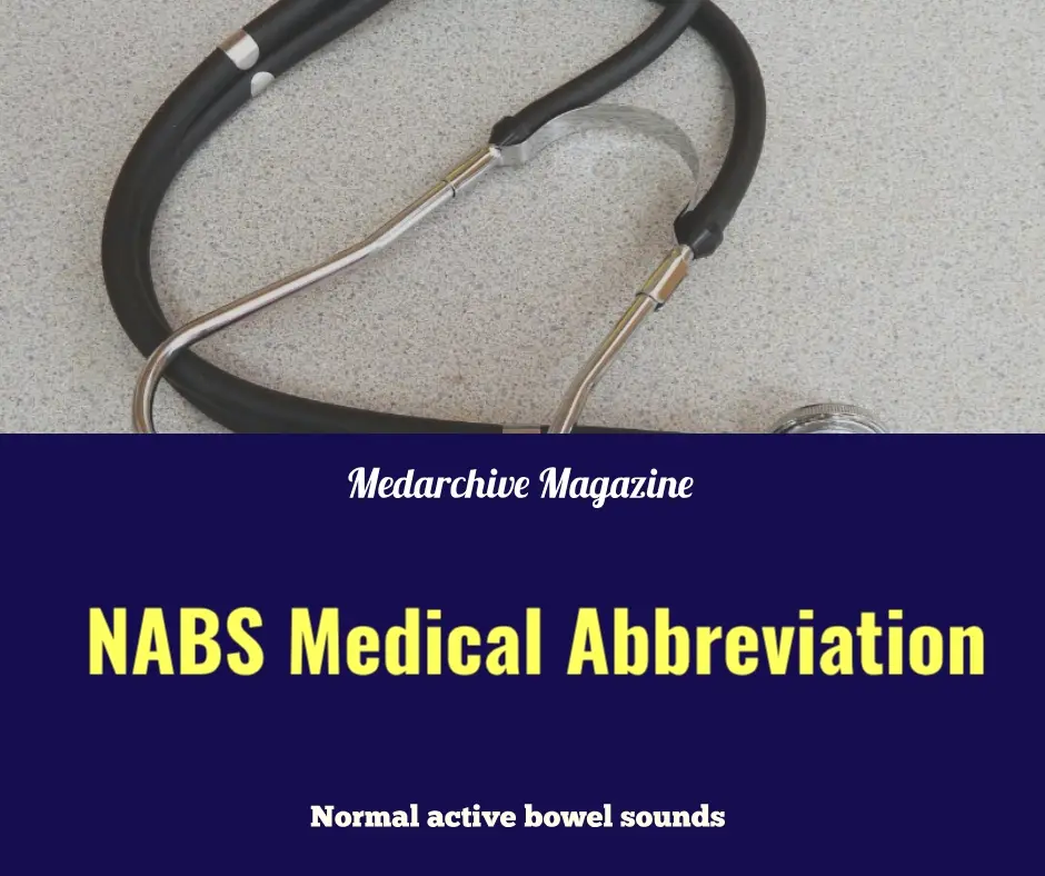 What Is The Meaning Of NABS Medical Abbreviation?