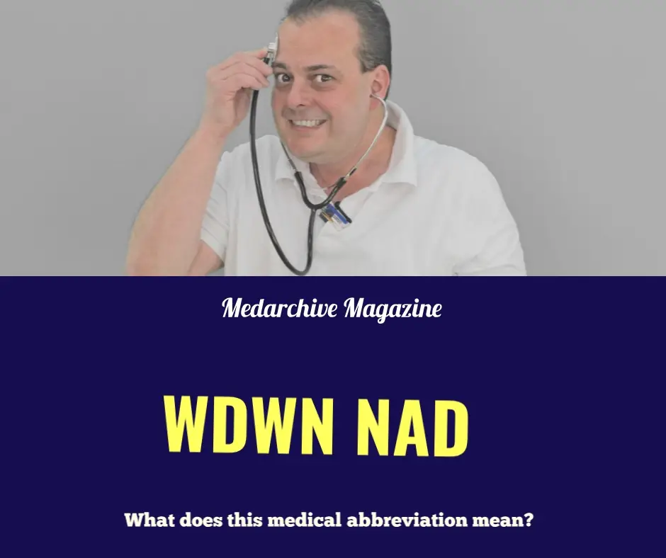 WDWN Medical abbreviation
