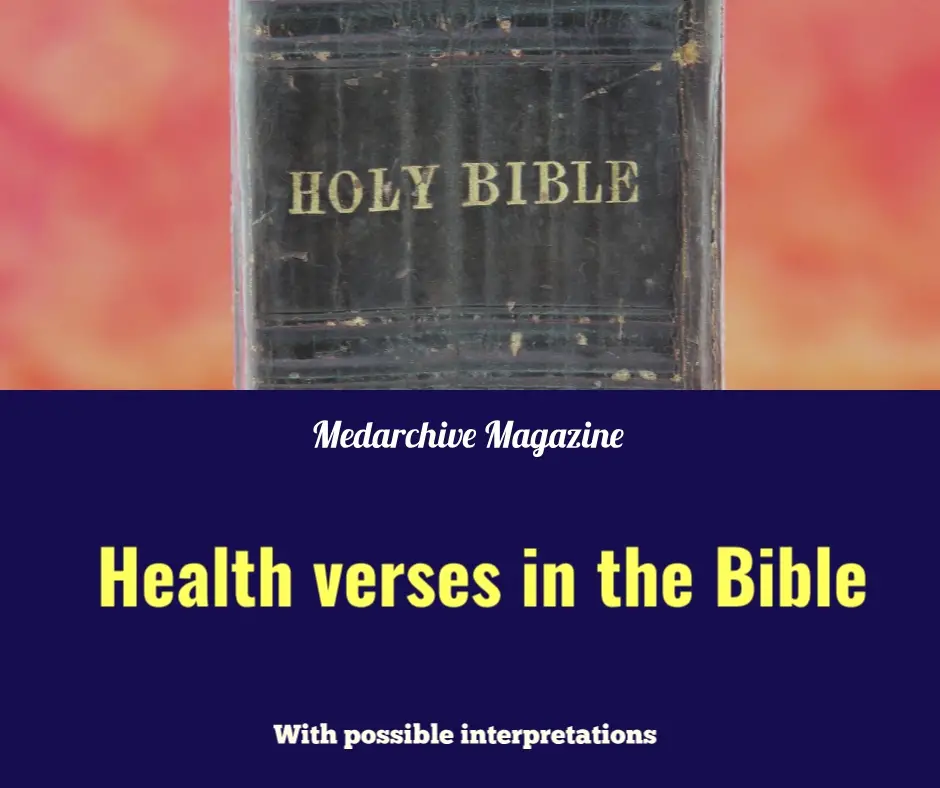 20+ Health Verses In The Bible: Powerful Words And Meanings