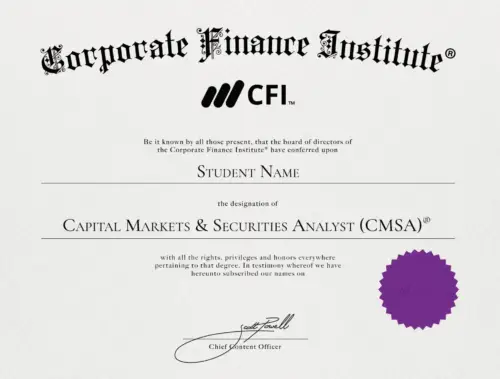 sample cmsa certificate after course completion