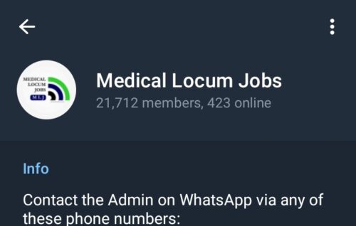 Healthcare jobs in Nigeria
