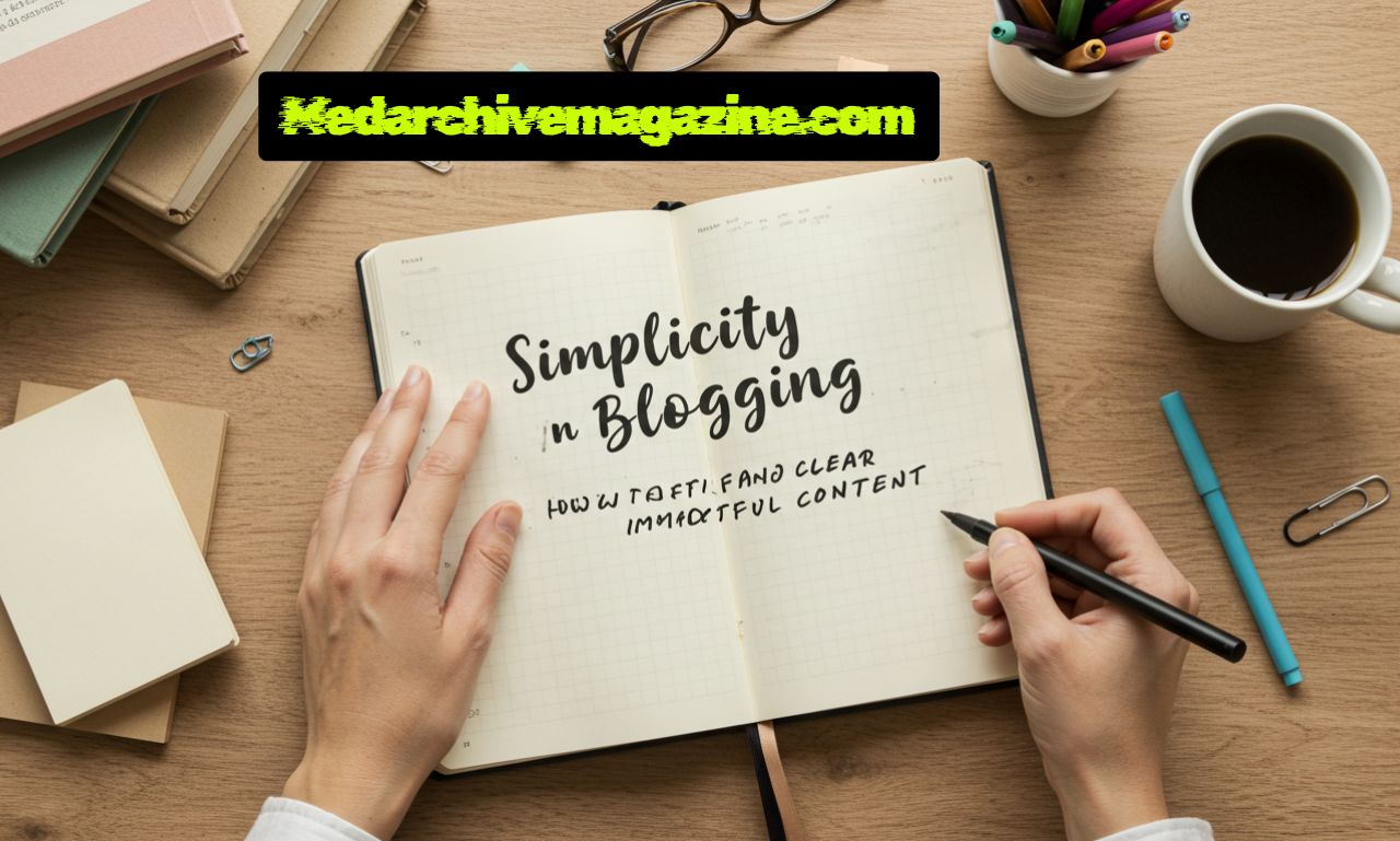 simpciry in Blogging: How to Craft Clear and Impactful Content