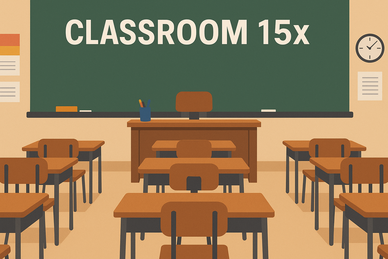 classroom 15x